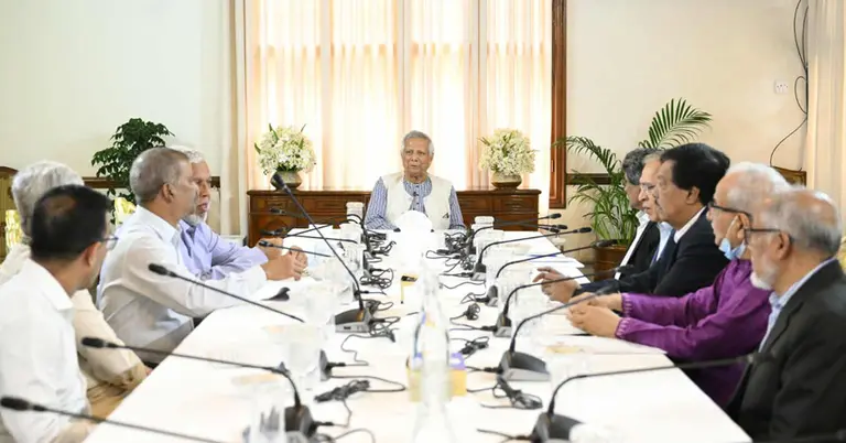 জাতীয় ঐকমত্য কমিশনের বৈঠক